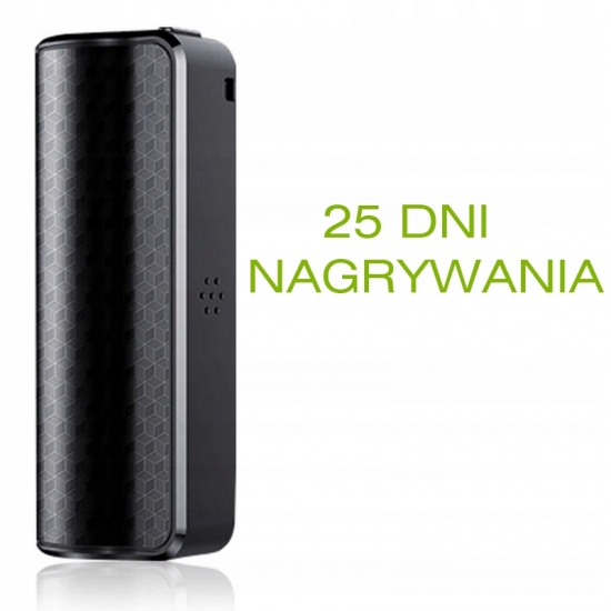 DYKTAFON PODSŁUCH SZPIEGOWSKI Z MAGNESEM DETEKCJĄ