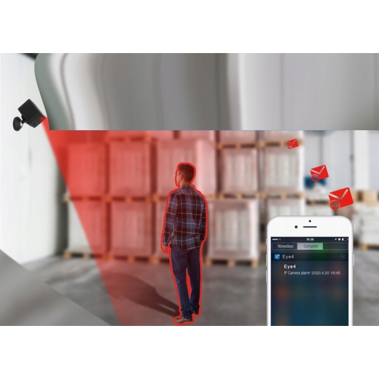 MINIATUROWA KAMERA SZPIEGOWSKA Wi-Fi, CZUJNIK RUCHU PIR, TRYB DZIEŃ / NOC