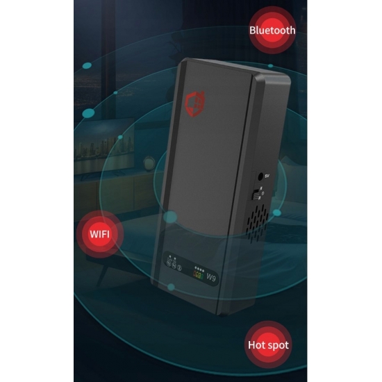 ZAKŁUCACZ BLOKER URZĄDZEŃ W SIECI Bluetooth oraz INTERNETU WiFi 2,4/5,2/5,8