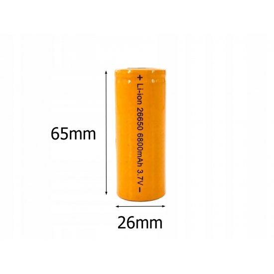 OGNIWO AKUMULATOREK BATERIA 26650 Li-Ion 3,7V-4,2V
