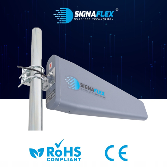 MOCNA ANTENA KIERUNKOWA ZEWNĘTRZNA DO ROUTERA INTERNETU, TELEFONU 4G 5G LTE