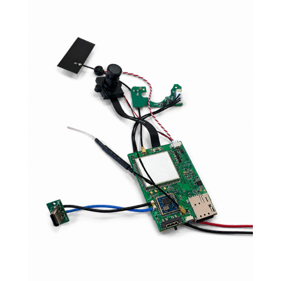 MINIATUROWA KAMERA SZPIEGOWSKA 2w1 - WiFi + SIM 4G LTE - PODGLĄD NA ŻYWO HQ