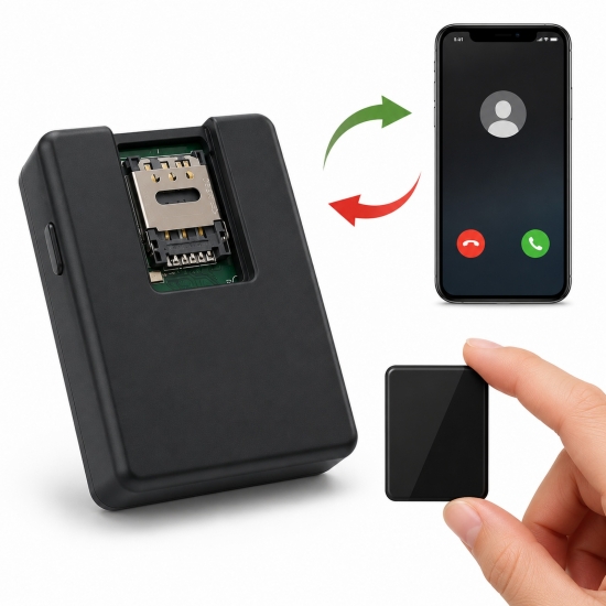 MINI DYKTAFON PLUSKWA NA KARTĘ SIM GSM, PODSŁUCH NA ŻYWO, AKTYWACJA GŁOSOWA