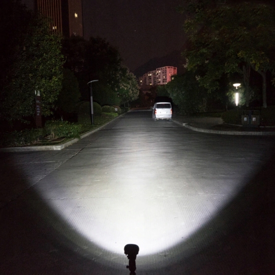 LAMPY REFLEKTORY HALOGENY MOTOCYKLOWE 20W 2000LM LED CREE + PRZEŁĄCZNIK