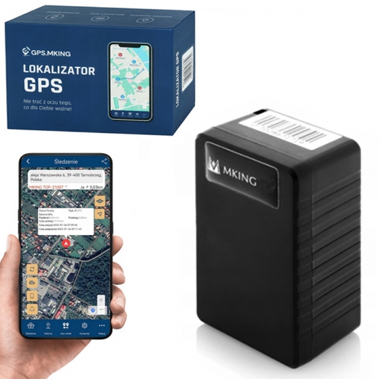 MINI LOKALIZATOR GPS 10 dni CZUWANIA- MOCNY MAGNES ŚLEDZENIE BEZ ABONAMENTU