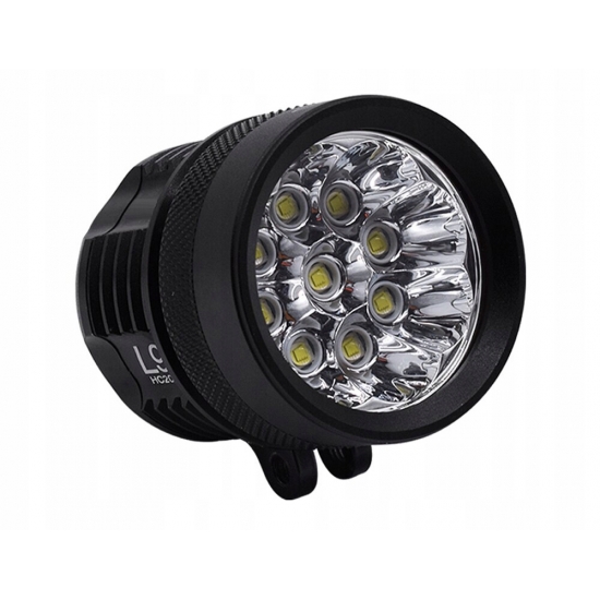 LAMPA REFLEKTOR HALOGEN MOTOCYKLOWY 90W 9000LM lightbar LED CREE 1 szt. HQ