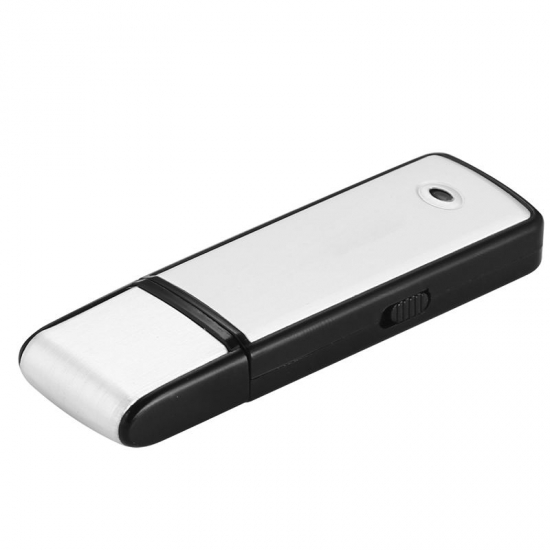 DYKTAFON REJESTRATOR SZPIEGOWSKI W PENDRIVE USB 8GB Z DETEKCJĄ NA DŹWIĘK