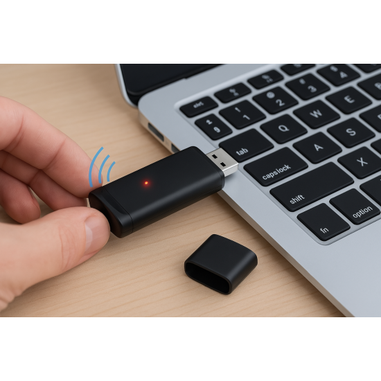 DYKTAFON REJESTRATOR SZPIEGOWSKI W PENDRIVE USB 8GB Z DETEKCJĄ NA GŁOS HQ