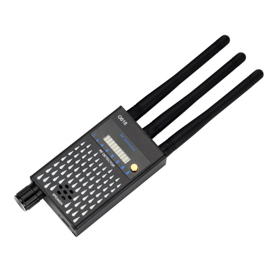 SOLIDNY WYKRYWACZ LOKALIZATORÓW KAMER GPS GSM 2G,3G,4G, WIFI, PODSŁUCHÓW